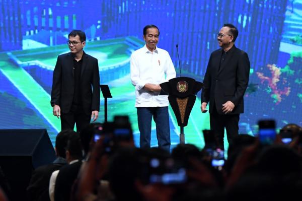 Jokowi Luncurkan Platform Jagat Nusantara, Ajak Anak Muda Membangun IKN