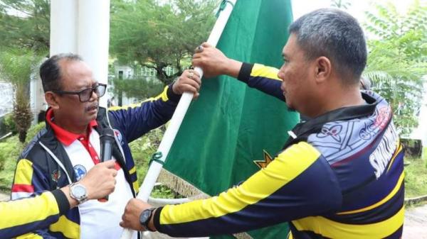 Wabup Zonny Waldy Lepas 139 Atlet Simalungun ke Porprovsu di Medan