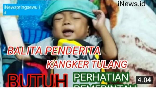 Muhammad Rafael Balita Asal Pringsewu Dirawat di Rumah Sakit Abdul Muluk bandar Lampung