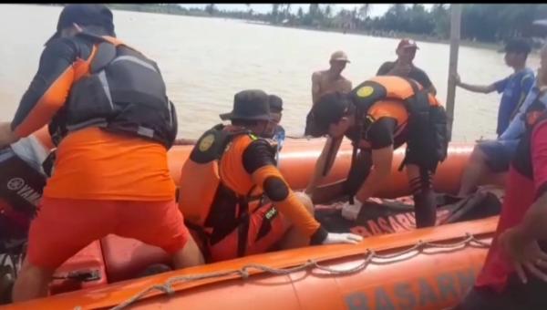 Tim SAR Gabungan Temukan Satu Korban Tenggelam di Candipuro Lamsel Dalam Keadaan Meninggal Dunia
