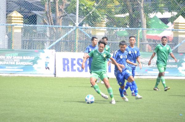 Dari Ajang Porprov Jabar 2022, Tim Sepakbola Kabupaten Bogor Gilas Kota Sukabumi 2-0
