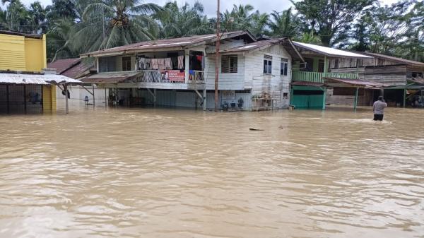 4 Kecamatan di Aceh Tamiang Dikepung Banjir Setinggi 1,5 Meter, Warga Mulai Mengungsi
