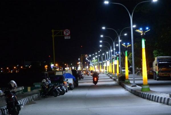 Palembang Masih Butuh 30 Ribu Lampu Jalan