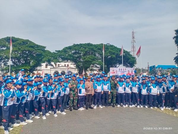 Lepas Kontingen Kota Bogor Menuju Porprov Jabar 2022, Bima Arya Minta Atlet Optimis Lakukan Terbaik