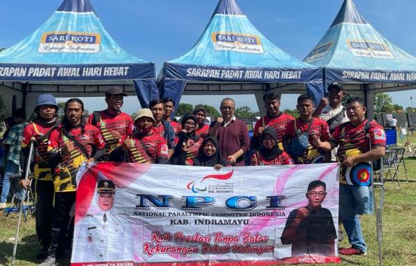 Asah Kemampuan Atlet, Atlet NPCI Indramayu Ikut Try Out Panahan di GAC Cirebon