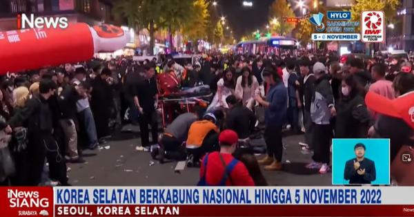 Tragedi Pesta Halloween 154 Tewas, Korsel Berkabung Nasional Hingga 5 November 2022