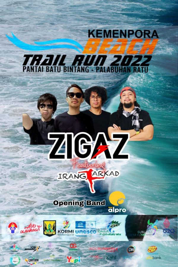 Pertama di Indonesia, Gelaran Trail Run Beach 2022 di Palabuhanratu Sukabumi