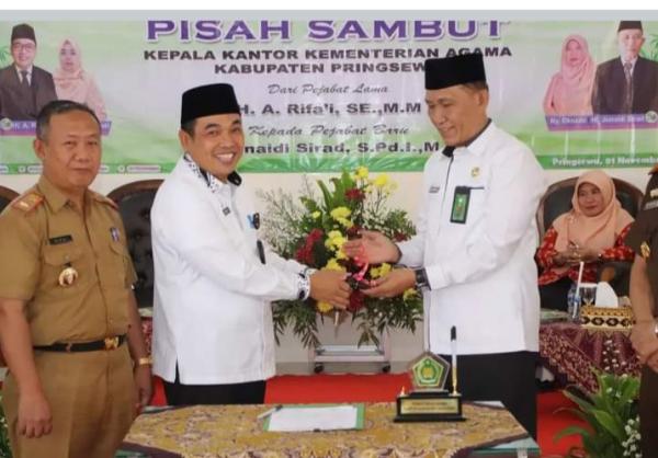 Video Pisah Sambut Kepala Kemenag Pringsewu