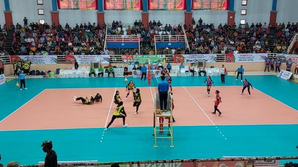 Tumbangkan Kab Tasikmalaya 0-3, Tim Voli Putri Subang Melaju ke Semi Final