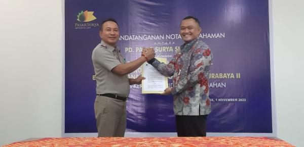 Amankan Aset Negara, PD Pasar Surya Gandeng BPN Surabaya
