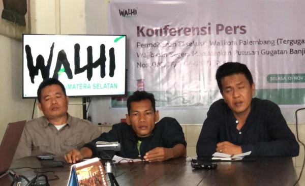 Ini Respons Walhi Sumsel Soal Pernyataan Kepala Bappeda Palembang Soal Penanganan Banjir