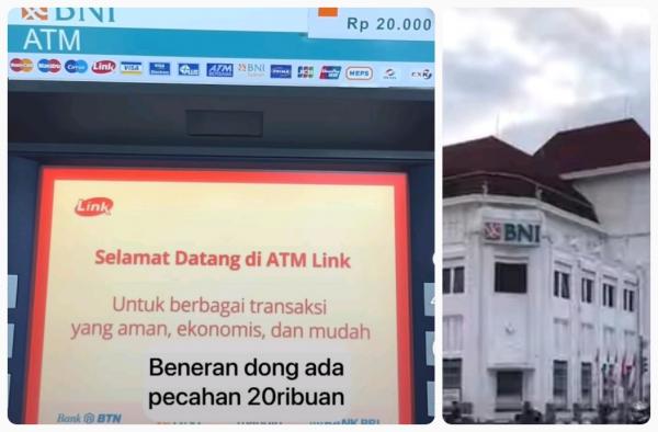 Viral Mesin ATM Langka Pecahan Rp20 Ribu yang Ternyata Malah Banyak Pengguna, Ada di Kota Mana?