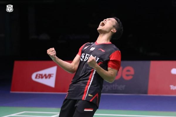 Ginting Hadapi Anders Antonsen di Final Singapore Open 2023, Minggu