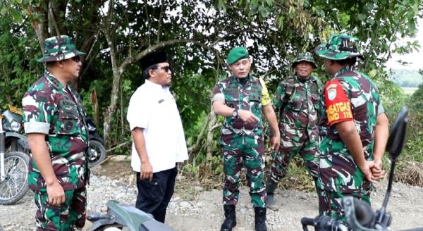 Dandim Beserta Unsur Forkopimda Pidie Sambut Kunjungan Tim Wasev Itjenad TNI AD