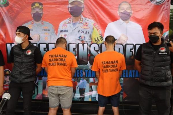 Polres Tangerang Selatan Ungkap Kasus Peredaran Sabu Senilai Rp24 Miliar
