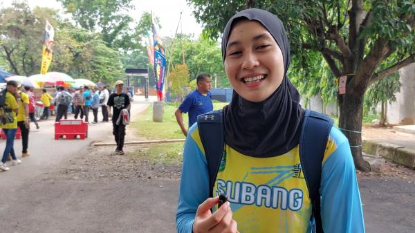 Malang Melintang di Tingkat Nasional, Alya Anastasya Bangga Akhirnya Bela Tim Voli Putri Subang