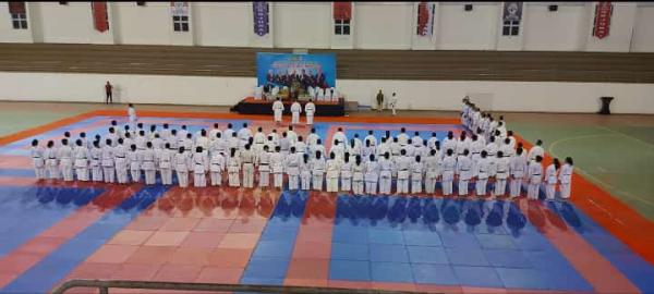 110 Karateka Gojukai Ikut Ujian DAN Nasional di Makassar