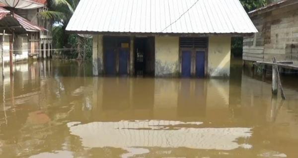 Meluas, 6 Desa dan 3 kecamatan Terjang Banjir di Aceh Singkil