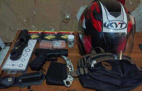 Tembak Korban Pakai Senjata Api, Rampok Sadis Ditangkap Personel Polsek Kotabaru Karawang
