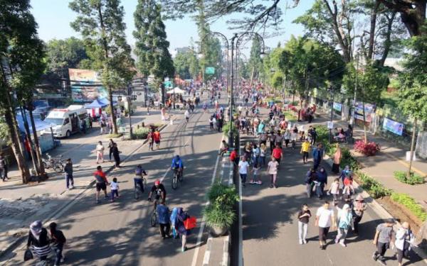 Kabar Gembira! Minggu Ini CFD  di Kota Bandung Kembali Dibuka