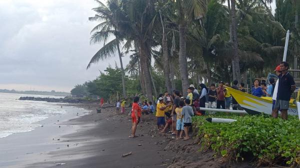 Berenang di Utara Pantai Cacalan Banyuwangi, Remaja Asal Kampung Kopen Tenggelam dan Hilang