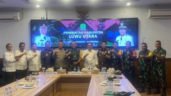 Wakil Bupati Lutra Apresiasi TMMD Ke-115 Yang Dilaksanakan Kodim 1403 Palopo