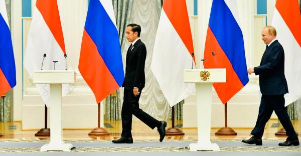Putin Telpon Jokowi, Bahas G20 dan Ekspor Gandum Ukraina