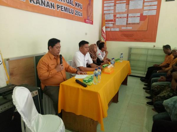 Partai Hanura Way Kanan Terima Kunjungan Tim Verifikasi Faktual Komisi Pemilihan Umum