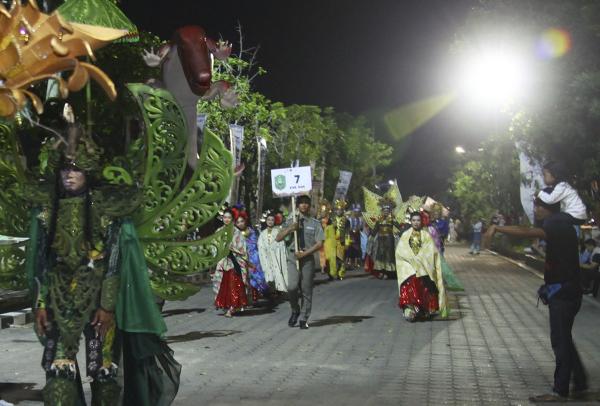 Semarak Karnaval Budaya Jarinngan Kota Pusaka Indonesia