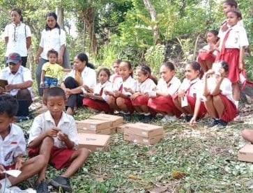 Siswa di NTT Melaksanakan ANBK di Hutan, Sebab Layanan Jaringan Internet Kominfo Banyak Kendala