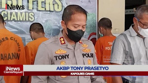 VIDEO: Polres Ciamis Tangkap Sindikat Pencuri Hewan Ternak, 8 Tersangka Diringkus