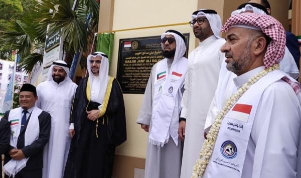 IICO Kuwait Resmikan Mesjid Jami Ali Saleh Allahib di Ponpes Darussalam Kersamanah Garut