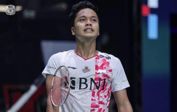 Ginting Amankan Tiket Semifinal Hylo Open 2022, Usai Menang dari Wakil Singapura Loh Kean Yew