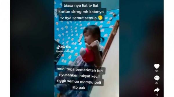 Anak Kecil Jadi Korban Dimatikannya Siaran TV Analog, Tak Ada Kartun Hanya Semut di TV