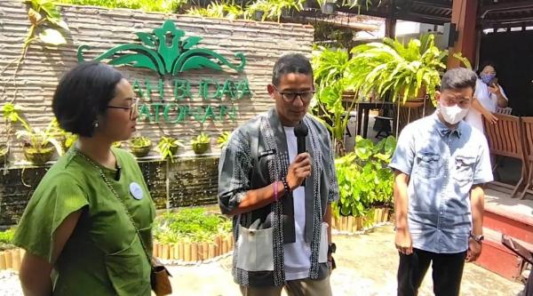 Sekar Krisnauli Dampingi Sandiaga Uno dalam Sharing Session di RBK, Bicara Kekuatan Budaya