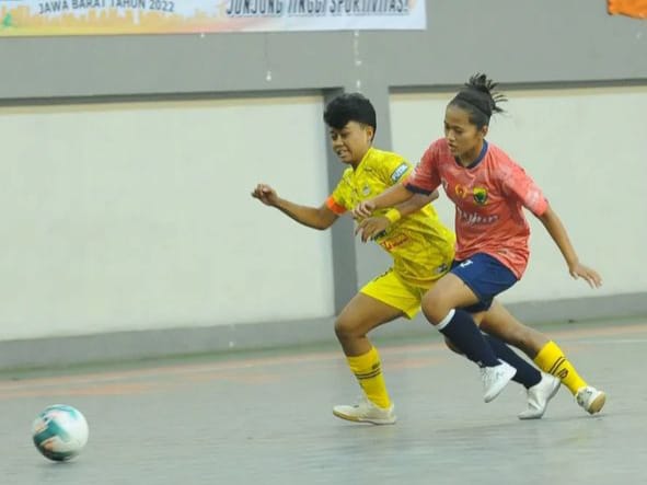 Porprov Jabar: Langkah Tim Futsal Putri Kabupaten Cirebon Terhenti di Tangan Tim Cianjur