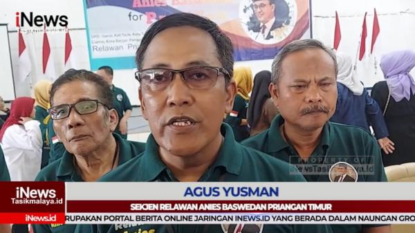 VIDEO: Relawan Anies Priangan Timur Deklarasikan Dukungan Anies Baswedan untuk Presiden 2024