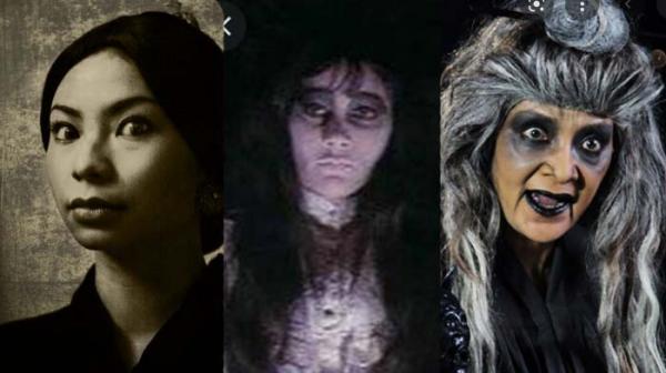 3 Artis Pemeran Hantu Menyeramkan Di Film Horor Nomor 2 Wajah Aslinya Cantik Dan Awet Muda 