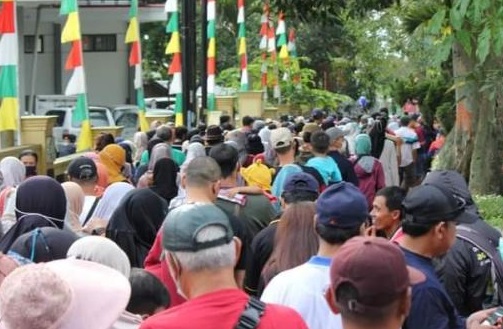 Semarak HKN ke 58, Dinkes Temanggung Gelar Jalan Santai