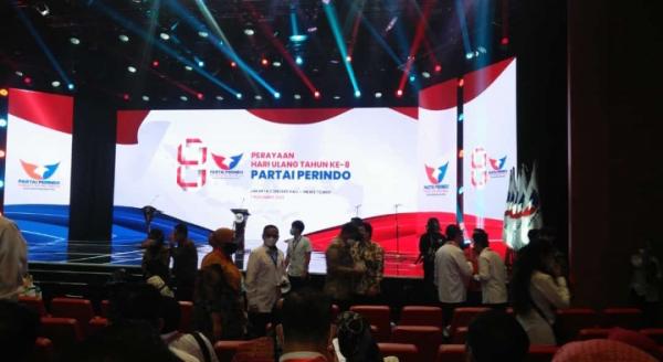 Penyanyi Remaja Farel Prayoga Kembali Hibur Presiden Jokowi, Saat HUT Partai Perindo yang Ke-8