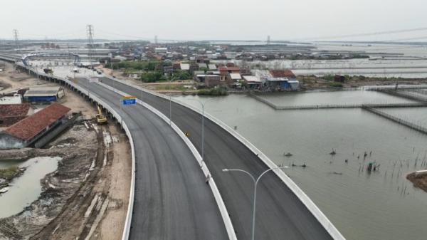 Ganjar Berharap  Tol Semarang-Demak Seksi 2 Sudah Operasional Saat Nataru 2022