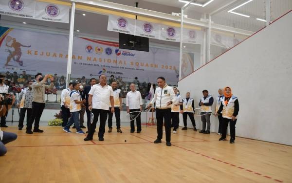 Hore! Jawa Barat Sabet Juara Umum Kejurnas Squash 2022