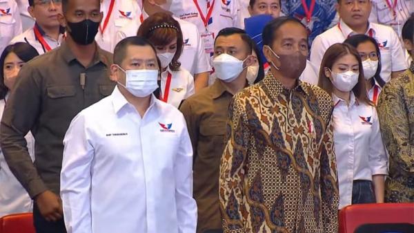 Presiden Jokowi Hadiri HUT ke-8 Partai Perindo, Disambut Hangat Hary Tanoe
