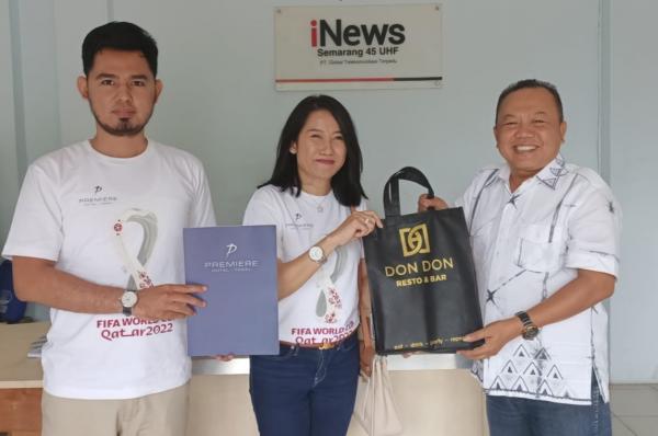Manajemen Hotel Premiere Tegal Berkunjung ke iNews Semarang, Kerja Sama Akan Dijalin