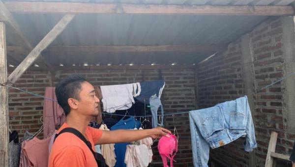 Pemuda Kepergok Mencuri Pakaian Dalam Wanita Hingga Onani di Lokasi