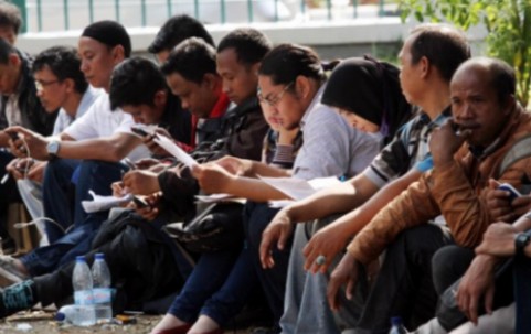 Jumlah Pengangguran di Indonesia 7,86 Juta Orang, Pencari Kerja 4 Juta Orang