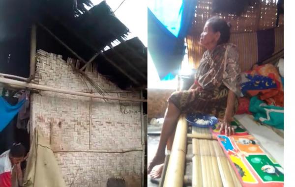 Viral Nenek Simot Tinggal di RTLH, Aktivis  Tuding Pemkab Pandeglang  Lalai