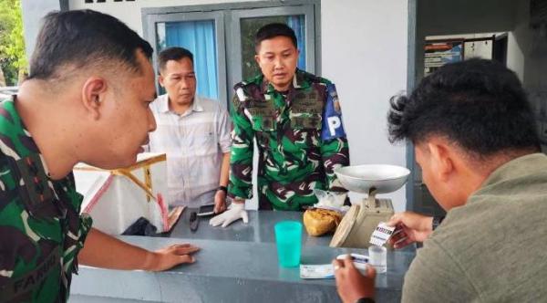 TNI AL Temukan 407 Gram Sabu di Kapal Pengangkut Sembako