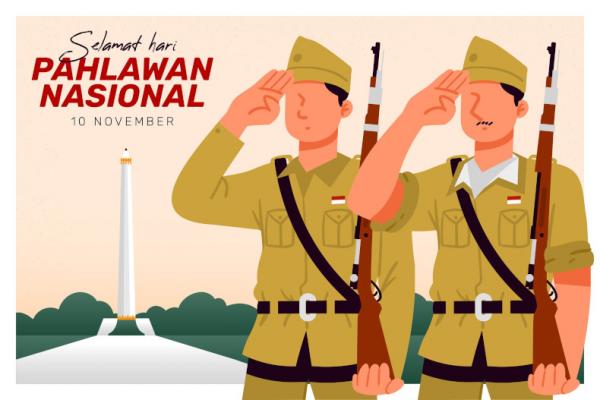 Kumpulan Ucapan Hari Pahlawan 10 November 2022, Cocok untuk Jadi Caption di Media Sosial