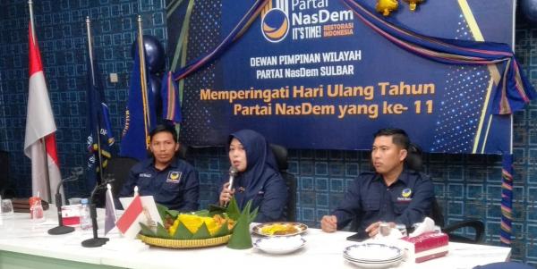 Rindu Kepemimpinan AAS, NasDem Dorong Enny Calon Gubernur Sulbar